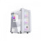 FANTECH AERO CG80 MID TOWER WHITE ATX GAMING CASING