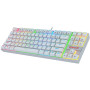 Redragon K552 KUMARA White RGB Mechanical Gaming Keyboard