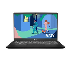 MSI Modern 15 B7M AMD Ryzen 7 7730U 8GB RAM 512GB SSD 15.6 Inch FHD IPS Display Classic Black Laptop